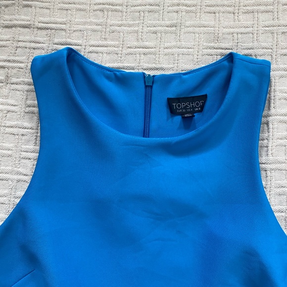 Topshop blue minidress. - Picture 6 of 7